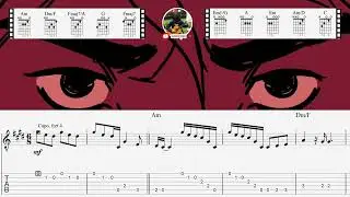 Как сыграть «Сциллу» из EPIC THE MUSICAL на гитаре! Табы + Аккорды + Мелодия! (Будьте осторожны с...