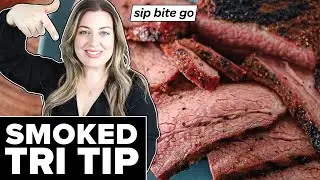 Лучший рецепт копченой говядины Tri Tip, приготовленной на гриле Traeger, для начинающих.