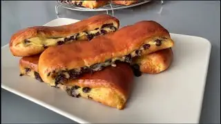 #painswiss اروع بريوش السويسري بعجينة قطنية وهشة محشوة بالكريمة الباتيسيير و الشكولاط
