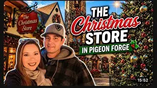 Приключения в Пиджен-Фордж! Магазин «Christmas Place» и наш первый живой аллигатор 🐊