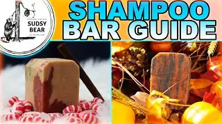 SUDSY BEAR SHAMPOO BAR | Twisted Pumpkin + Ol' Saint Nick | Better Than Squatch?