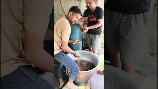 How to service FRP vessel strainer#FRP Vessel carbon sand media cleaning process#500LPH RO PLANT