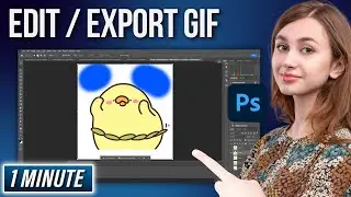 How to Edit GIF in Photoshop (edit .gif)
