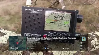 DEEPELEC DP666 - SW, MW & FM test in Aricestii Zeletin