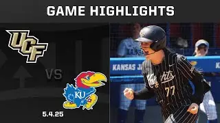 UCF vs. Kansas (5.4.25) Highlights | 2025 Big 12 Softball