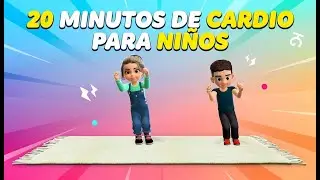 20 Minutos de Cardio Para Niños: ¡Divertido Impulso de Energía en Casa!