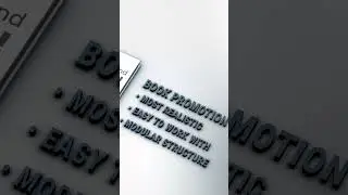 Book Promotional Video #aftereffects #motiongraphics #animation