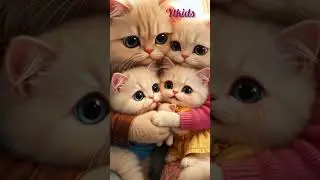 Fluffy Cat Family ✈️ First Airplane Trip | Emotional & Super Cute Travel Reel #cat #cuteanimal #cute