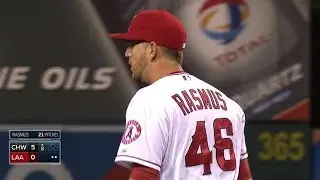 CWS@LAA: Rasmus fans three in two scoreless frames