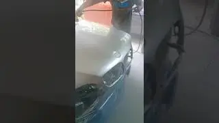 clearcoat BMW e46 silver.