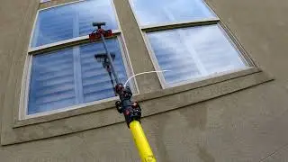 3rd Story Window Cleaning-Full Clean Water Fed Pole