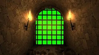Medieval Prison #2 / Green Screen - Chroma Key