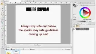 Making text fade using keyframes