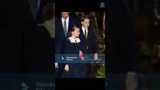Принц Джордж, принцесса Шарлотта и принц Луи выглядят совсем взрослыми на рождественской службе
