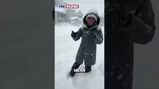 BRANDY BEHIND THE SCENES: FOX Weather's Brandy Campbell is braving the elements in Central New York