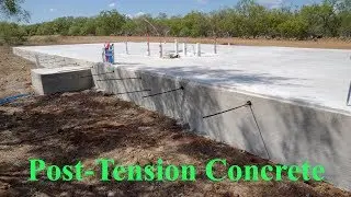 Post Tension Concrete Slab - The Barndominium Show E167