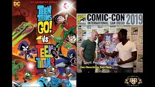 Teen Titans Go! Vs. Teen Titans | Scott Menville Interview | SDCC 2019 | Robin