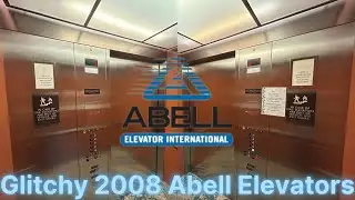BADLY LOW ON OIL: Stupid & Cursed Abell Hydraulic Elevators | Hilton Garden Inn | Warrenville, IL