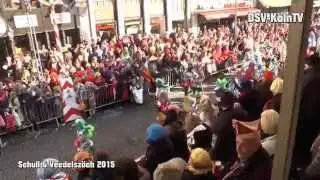 Schull un Veedelsz&ouml;ch 2015 - K&ouml;ln Altermarkt - Trib&uuml;ne des Oberb&uuml;rgermeisters