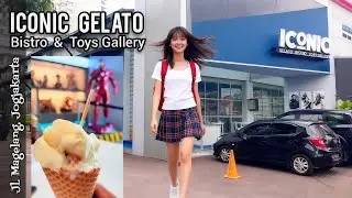 Iconic Gelato Jogja : Makan Ditemani Iron Man & Action Figure Para Superhero, Kafe Enak Dekat UGM