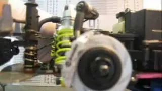 RC HPI Drift Lancer EVO V Brembo Brake kit upgrade Installation