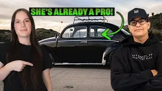 TEACHING MY FIANCE TO DRIVE MY VW BUG!