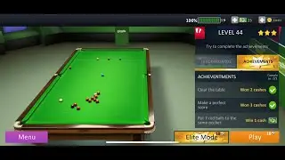 Snooker Stars Level 44 | Perfect Break & Achievements