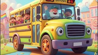 Wheels on the Bus Nursery Rhymes for Kids | 3D Animation Kids Song | Baby Songs
