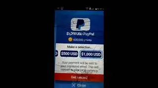 How To get $1000 in a day | Free Paypal Cash