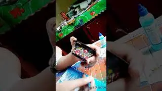 ice cream bowl decoration 🧡🧡 with me | Shreya creation || ❤❤