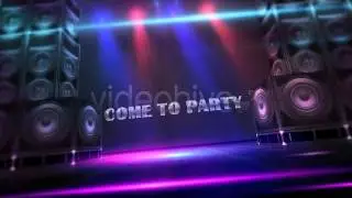 After Effects template Club Dance Party