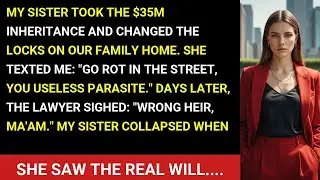 After My Parents Died, My Sister Grabbed The $35M And Locked Me Out—Until The Lawyer Asked One Quest