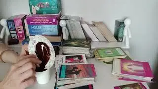 Coffee tarot spread for you and the person in your mind❤️☕️