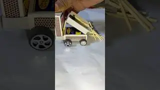 How to make matchbox truck 😀 Esay #shorts #trending #viralvideo #matchbox #truck #diy