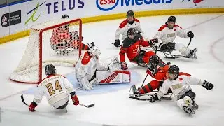 Highlights from China vs. Canada at the 2023 Para Hockey Cup