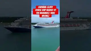 Carnival Glory Cruise Ship heading to the Bahamas not back to port! #cruise June 21st, 2024