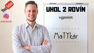 UHOL 2 ROVÍN - výpočet | analytická geometria