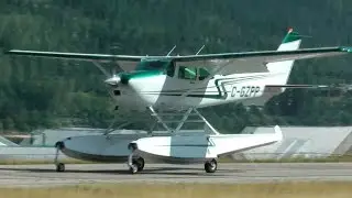 Cessna 182R Skylane C-GZPP Seaplane Landing