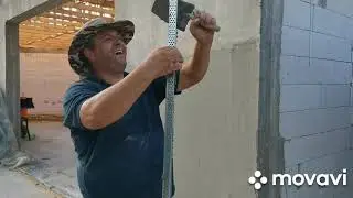 Cum se finisează stâlpii de la gard din beton , partea 1.