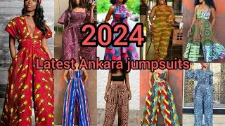2024 hottest Ankara jumpsuits styles | Ankara styles for ladies | Ankara dress designs