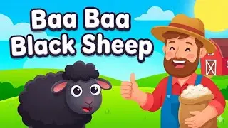 Baa Baa Black Sheep 🐑🌾 | Classic Nursery Rhyme for Toddlers | Little Star Rhymes
