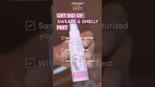 Step into freshness with our organic skin foot spray! #organicskinjapan #skincare #organicskin