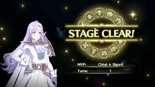 Chloe Sweeps Fell Xenologue 3 in 1 Turn (FE Engage Maddening)