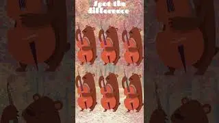 #animals #puzzle #game #cute #autumn #fall #pumpkin #autumnleaves #fyp #bear #harp #bass #concert