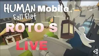 🔥Human fall flat mobile live -- Crazy fails & funny gameplay!