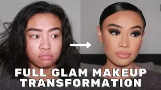 FULL GLAM MAKEUP TRANSFORMATION *CATFISH* | SAMANTHAEVIRA