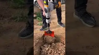 Best Earth Drilling Tool Ever #earthexcavation  #earthdigging #shorts