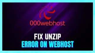 How to Solve Unzip Error in 000webhost | Ftp_put(): Can’t open that file FIXED - (2024 GUIDE!)