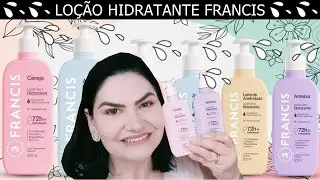LOÇÃO HIDRATANTE FRANCIS - HIDRATANTES DE FARMÁCIA. O QUE ACHEI DELES? #perfumaria #hidratantes