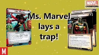 Ms. Marvel versus Expert Taskmaster | Marvel Champions